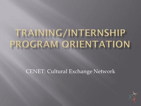 Training/Internship program orientation