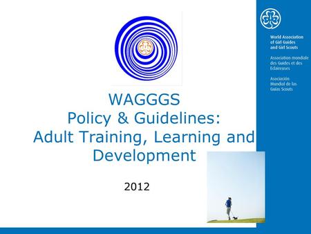 WAGGGS Policy & Guidelines: Adult Training, Learning and Development