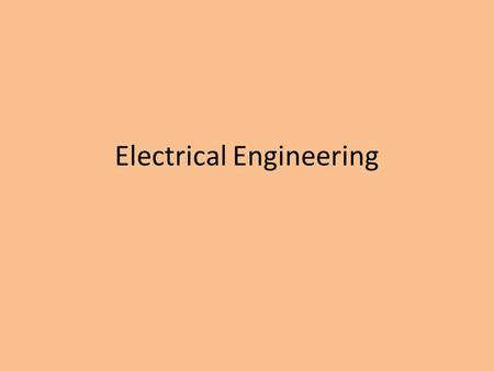 Electrical Engineering. A circuit is a combination of different components that allow electricity to flow through them. Each component serves its own.