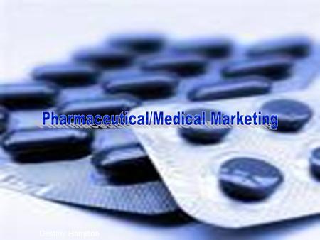 Destiny Hamilton. What is Pharmaceutical Marketing? It is the business of advertising or otherwise promoting the sale of pharmaceuticals or drugs.