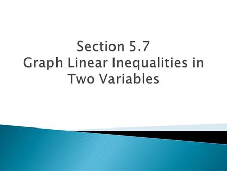 HW #59 Graph Linear Inequalities Worksheet.