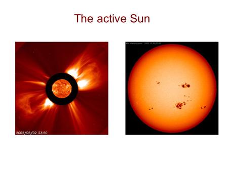 The active Sun. The magnetic Sun White lightMagnetic field.