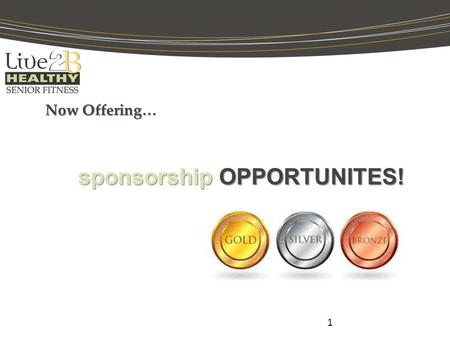 Now Offering… 1 sponsorship OPPORTUNITES!. What For? 2 To help raise money for communities that are:  low income housing  nonprofits  communities that.