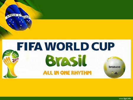 TITLE. Everything you need to know! The FIFA World Cup 2014 will be the 20th FIFA World Cup, an international football tournament that is scheduled to.