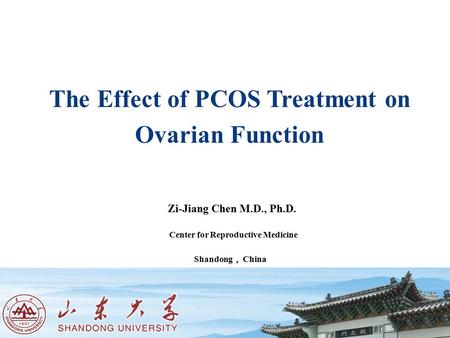 The Effect of PCOS Treatment on Ovarian Function