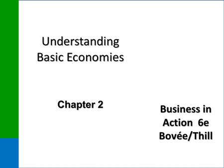 Understanding Basic Economies