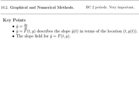 In the previous two sections, we focused on finding solutions to differential equations. However, most differential equations cannot be solved explicitly.