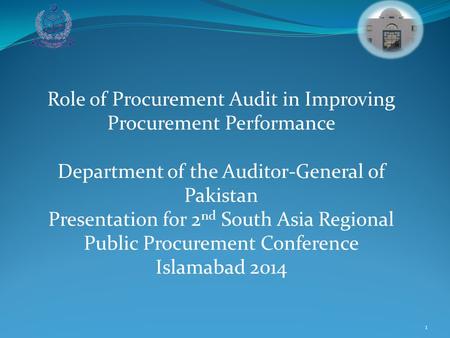 Role of Procurement Audit in Improving Procurement Performance