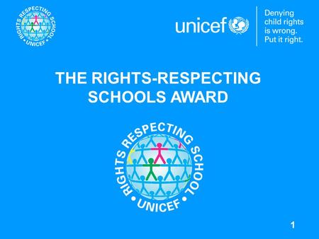 1 THE RIGHTS-RESPECTING SCHOOLS AWARD. 2 What is a rights respecting school? A Rights Respecting School has the values of the Convention on the Rights.