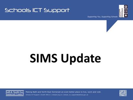 SIMS Update. Spring Upgrade Summer Census Key Stage Returns Teacher App.