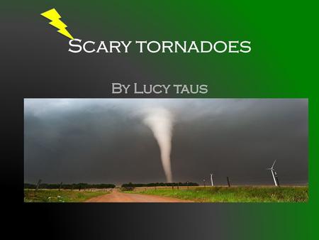 What is a tornado A tornado is a funnel cloud that spins from a thunder storm. When the funnel cloud reaches the ground it is called a tornado. A funnel.