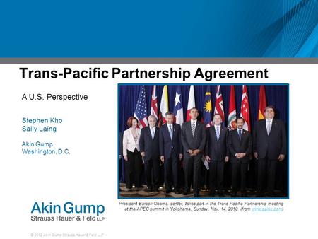 TPP Participants: Overview