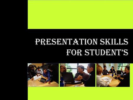 1 Presentation Skills for STUDENT’s. 2 CONTENT 1.Developing Great CONTENT DESIGN 2.Preparing Great DESIGN DELIVERY 3.Conducting Great DELIVERY Contents.