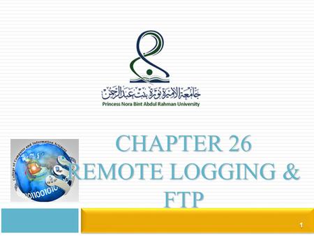Chapter 26 remote logging & Ftp