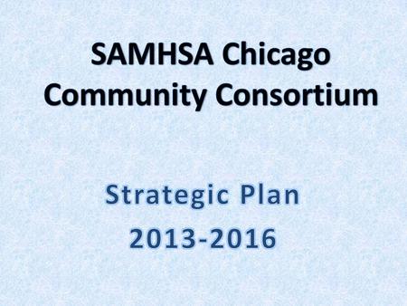 Whose Plan? A Consultative process of almost 200 stakeholders and significant Input Approved by SCCC Council in April 2013.