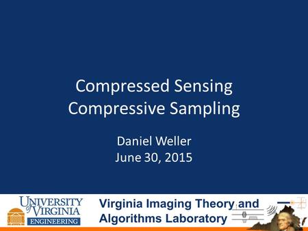 Compressed Sensing Compressive Sampling