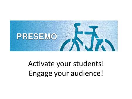 Activate your students! Engage your audience!. SIMPLE The service is aimed for the teaching staff Last year we had a pilot with 60 teachers, today we.