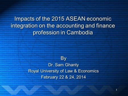 Royal University of Law & Economics
