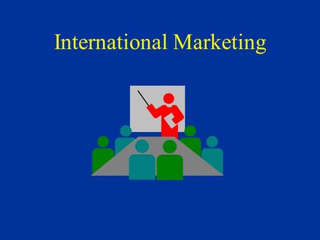 International Marketing CHAPTER 1 The Scope and Challenge of International Marketing.