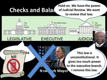 Checks and Balances in the news