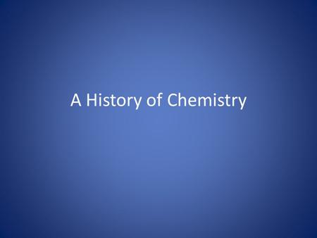 A History of Chemistry.