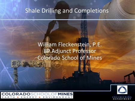 Shale Drilling and Completions