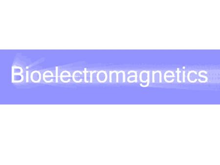 The Bioelectromagnetics Society BEMS was founded in 1978 and is the leading international scientific organization addressing the science of electromagnetic.