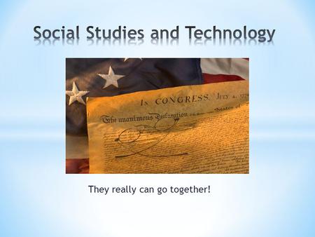 They really can go together!. The tools that I show you today are not geared towards any grade specifically. They are general social studies sites that.