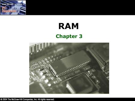 RAM Chapter 3.