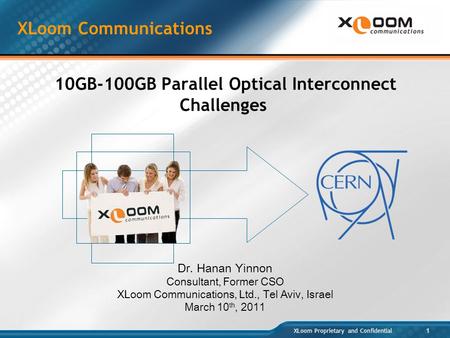 10GB-100GB Parallel Optical Interconnect Challenges
