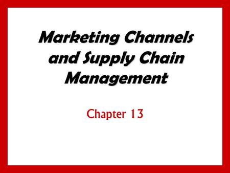 Objectives Know why companies use distribution channels and understand the functions that these channels perform. Learn how channel members interact and.