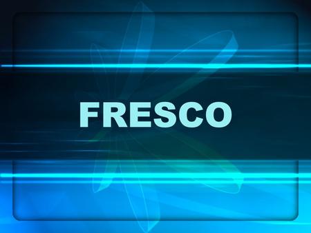FRESCO. Fresco is any of several related mural painting types, done on plaster on walls or ceilings. The word fresco comes from the Italian word affresco.