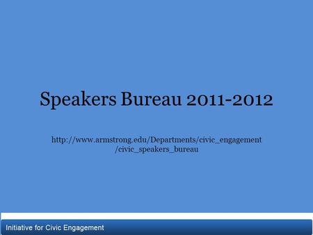 Speakers Bureau 2011-2012  /civic_speakers_bureau.