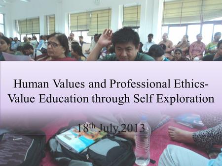 Human Values and Professional Ethics-