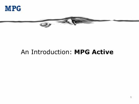 11 An Introduction: MPG Active. 22 Born in 2004 An independent legal entity since beginning 2006 Offices in Delhi, Mumbai, Bangalore, Chennai and Hyderabad.