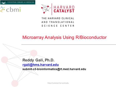 Agenda Introduction to microarrays