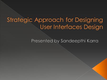  Introduction  Interface Design Failures  Design Failure explained  Interaction Techniques  Conclusion.