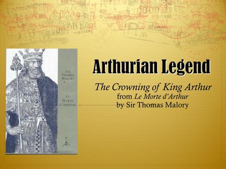 The Crowning of King Arthur