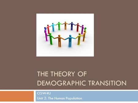 The Theory of Demographic Transition