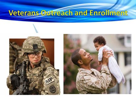 The Military Culture Information Sources to Veterans and their Families Messaging to Veterans Potential Outreach Sources.