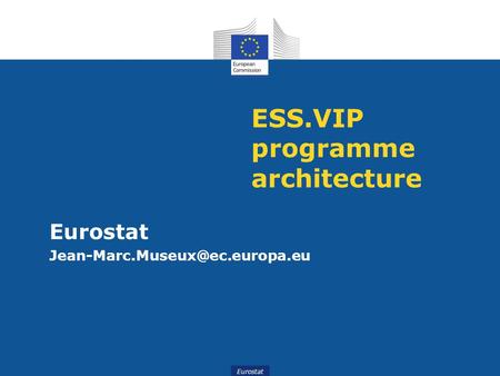 ESS.VIP programme architecture