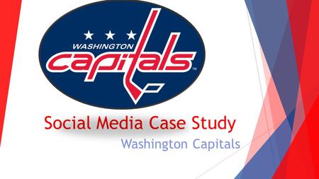 Social Media Case Study Washington Capitals. Social Media Sites Facebook Facebook.com/WashingtonCapitals  Main Facebook page of the Washington Capitals.