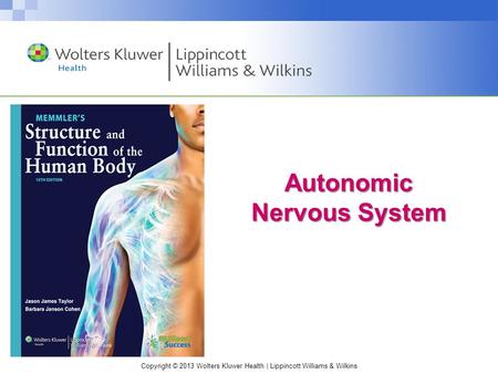 Copyright © 2013 Wolters Kluwer Health | Lippincott Williams & Wilkins Autonomic Nervous System.