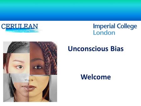 Unconscious Bias Welcome