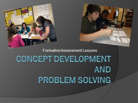 Formative Assessment Lessons.  Stephanie Finn, Paulding County  Amy Lundy, Jones County  Kami Wyse, Hall County.