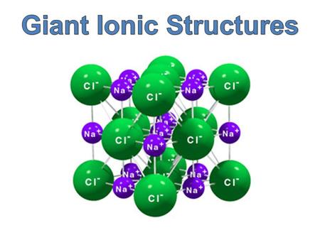 An ion is an atom or group of atoms which carries an electrical charge – either positive or negative.