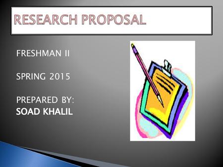 A research proposal is a document written by a researcher that provides a detailed description of the proposed program. It is like an outline of the entire.