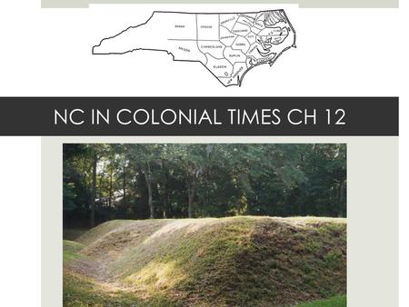 NC IN COLONIAL TIMES CH 12. COLONIAL GOVERNMENT  1689: GOVERNOR APPOINTED BY KING: ROYAL COLONY  GOVNOR APPOINTED MANY KEY GOVERNMENT OFFICIALS  GENERAL.