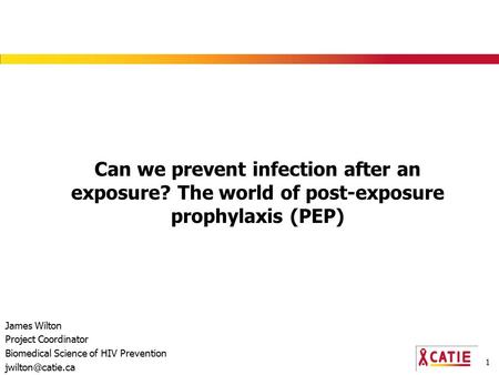 Can we prevent infection after an exposure
