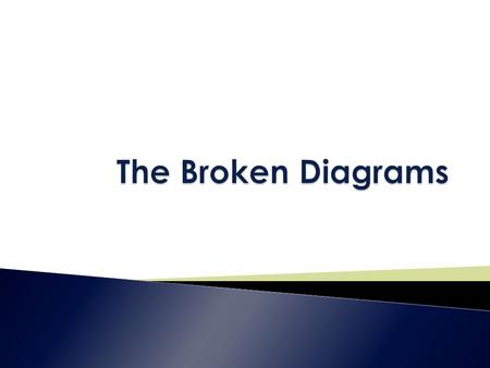  When we look at the world, we see broken relationships everywhere.  Where have you seen broken relationships?